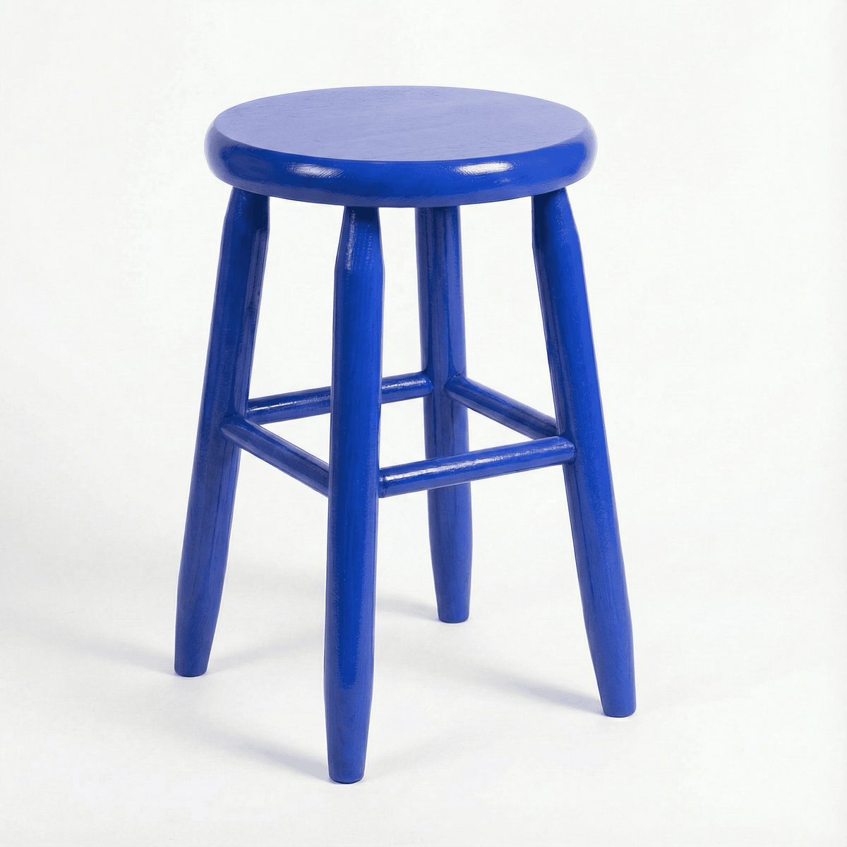 PROLAST blue wooden boxing ring corner stool