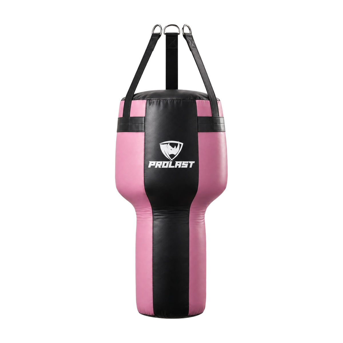 PROLAST black and pink angle heavy bag, front
