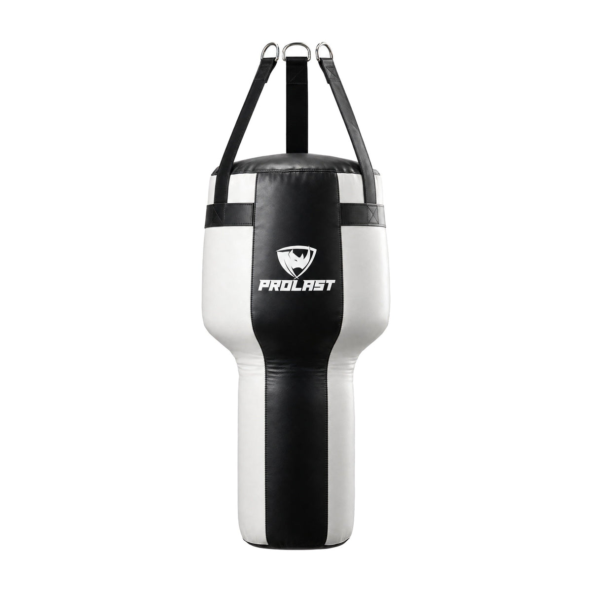 PROLAST black and white angle heavy bag, front
