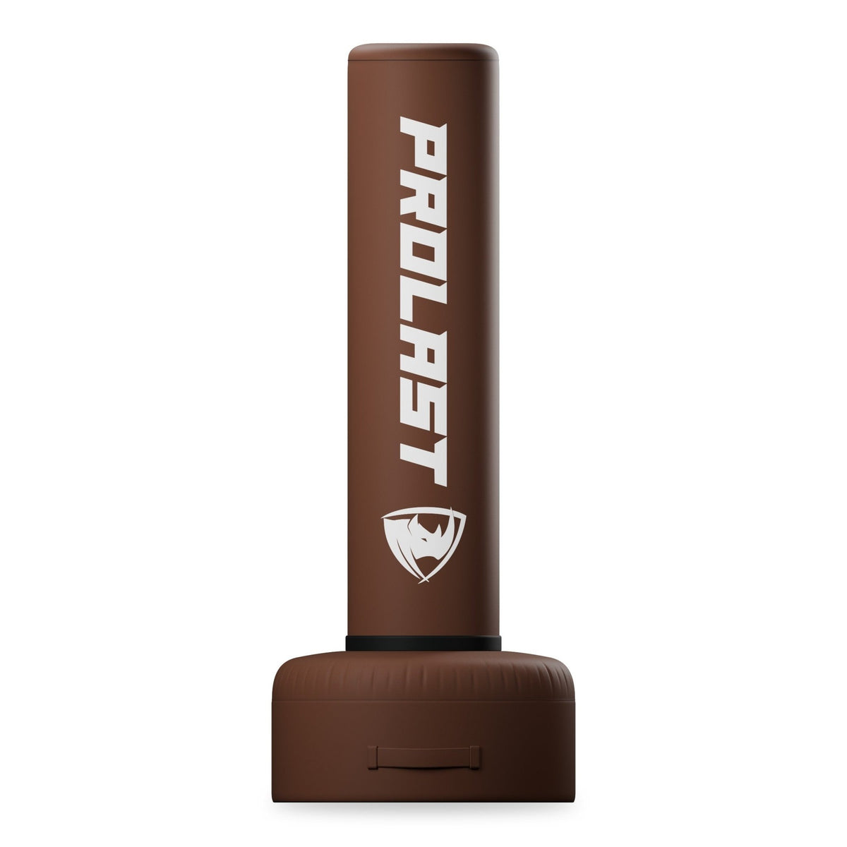 PROLAST 5 ft freestanding punching bag in brown, front view