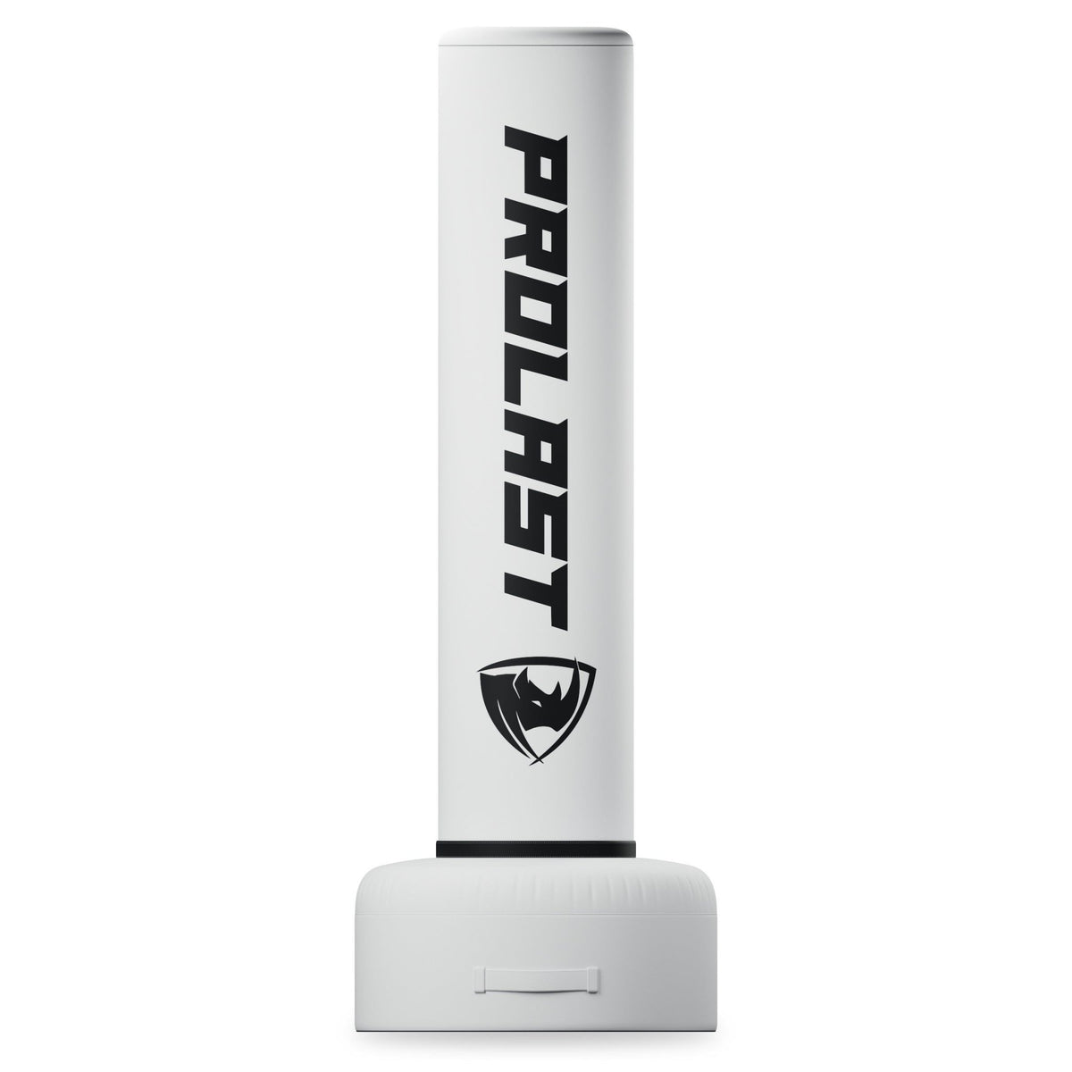 PROLAST 6 ft freestanding punching bag in white, front view