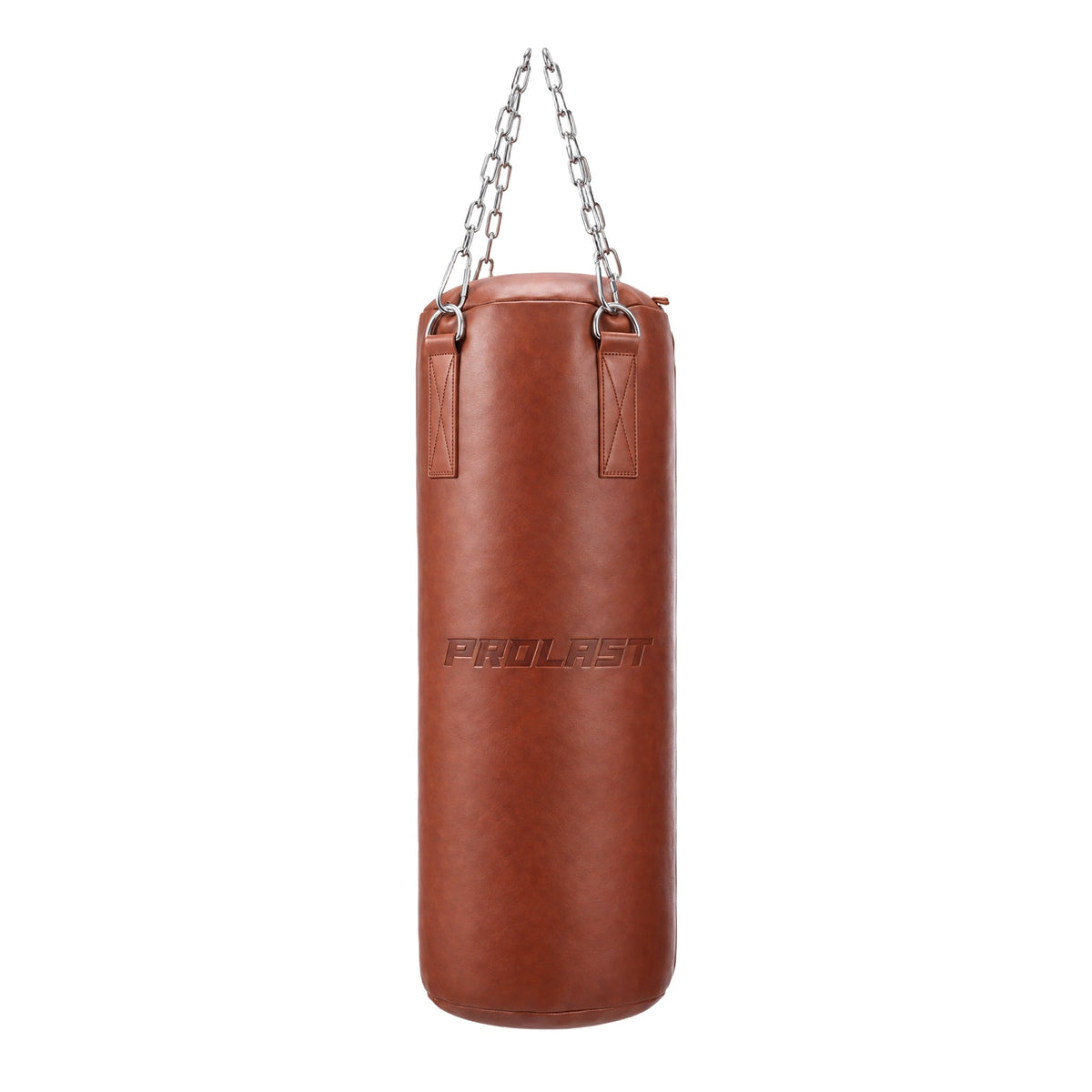PROLAST Retro Brown Leather Heavy Bag, front