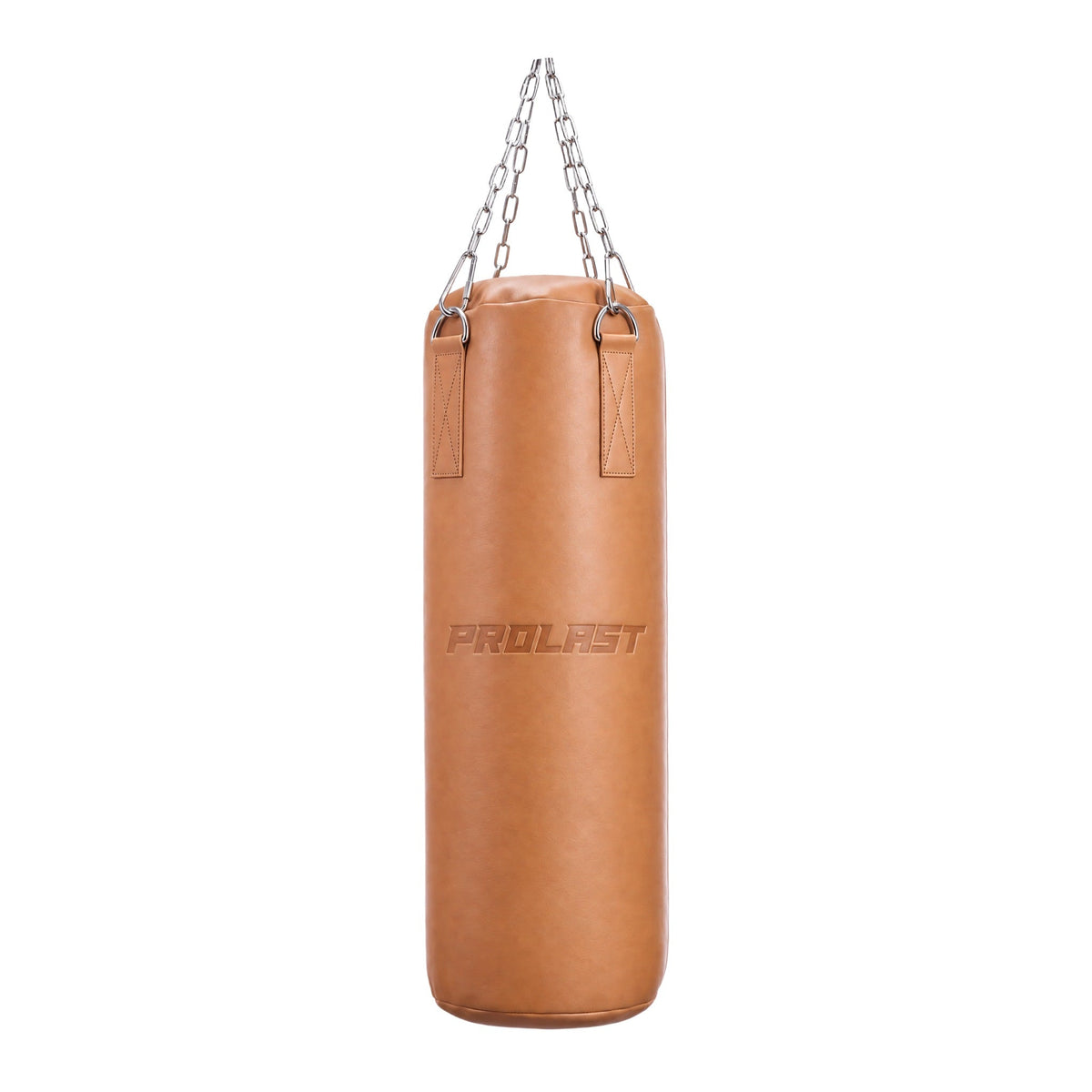 PROLAST Retro Tan Leather Heavy Bag, front