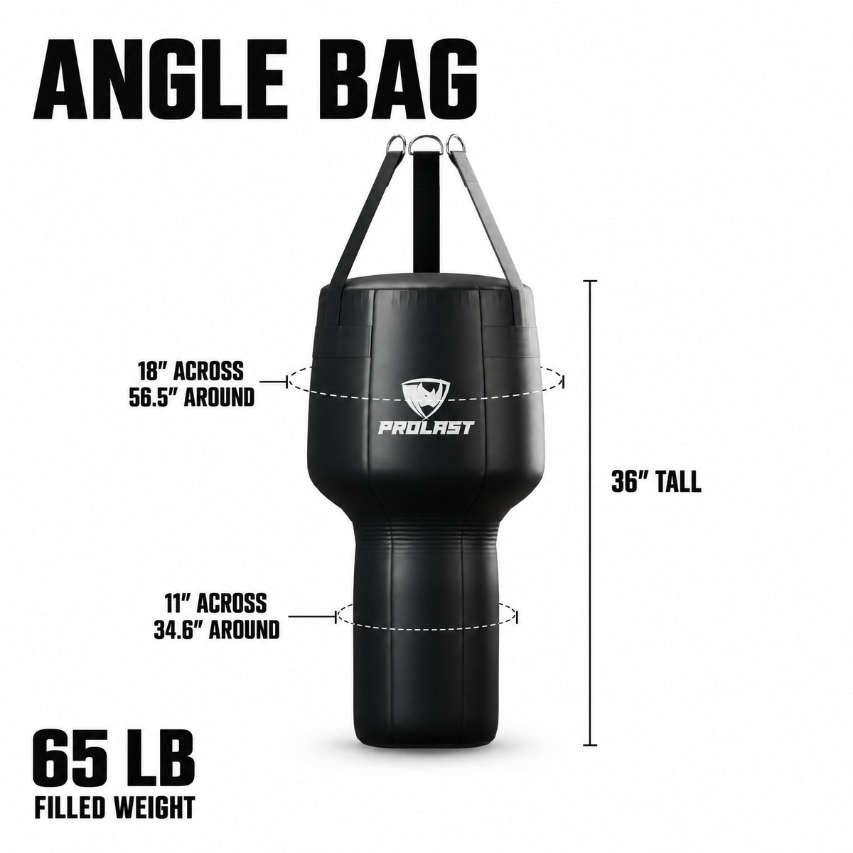 PROLAST angle bag dimensions