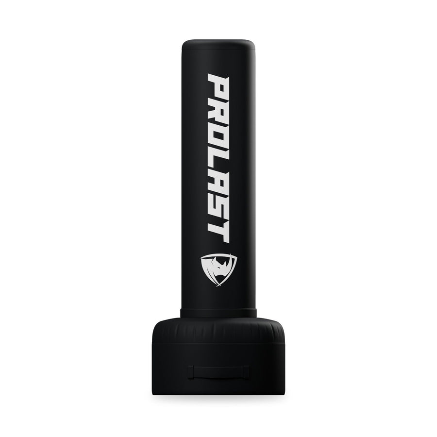 PROLAST 4 ft freestanding punching bag in black, front view