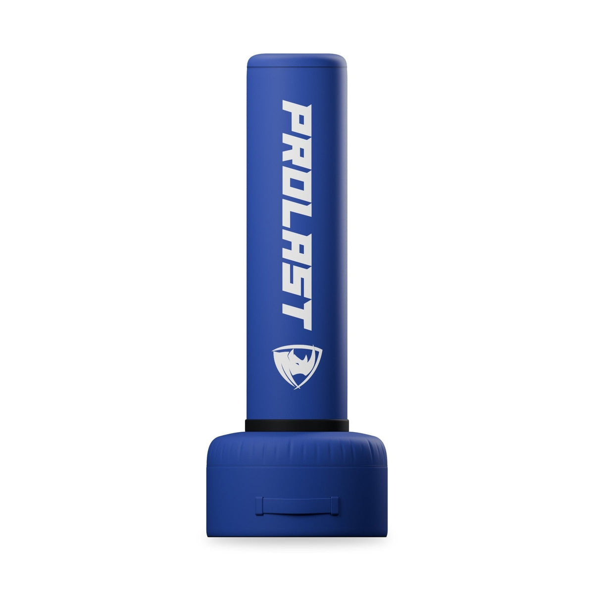PROLAST 4 ft freestanding punching bag in blue, front view