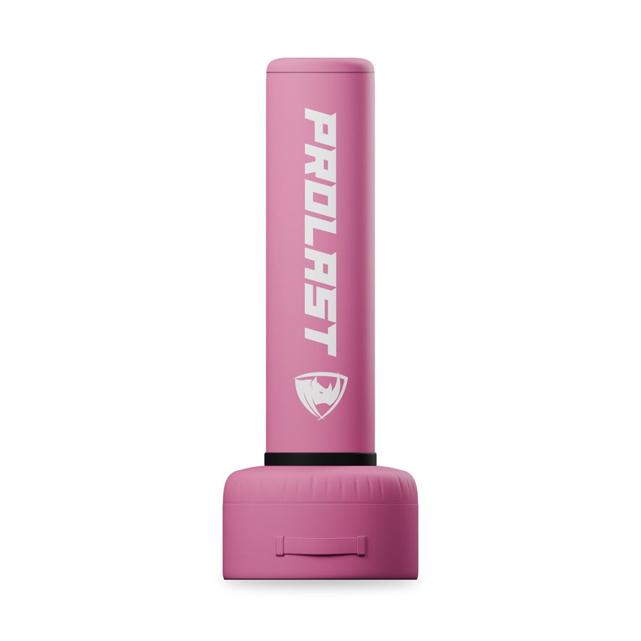 PROLAST 4 ft freestanding punching bag in pink, front view
