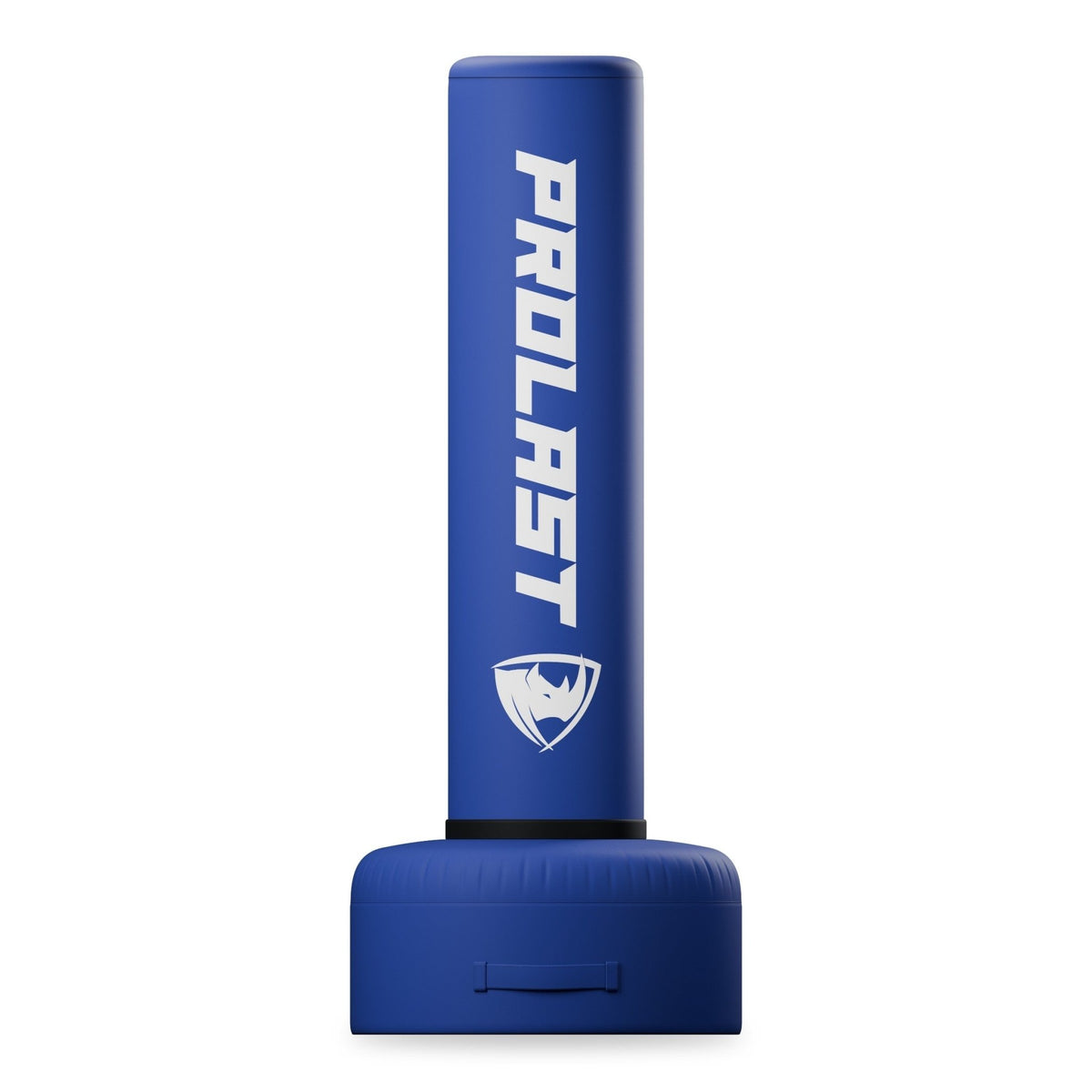 PROLAST 5 ft freestanding punching bag in blue, front view