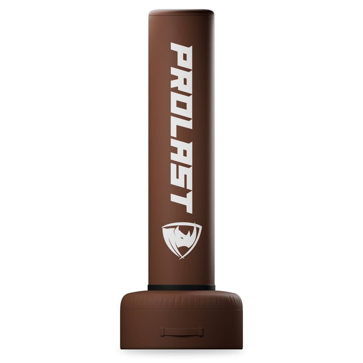 PROLAST 6 ft freestanding punching bag in brown, front view