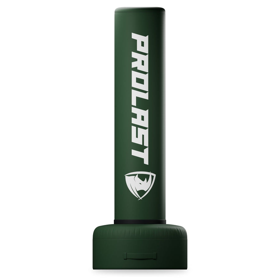 PROLAST 6 ft freestanding punching bag in green, front view