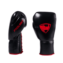 Prolast PG Professional Boxing Gloves Black / Red - Lace - PROLAST