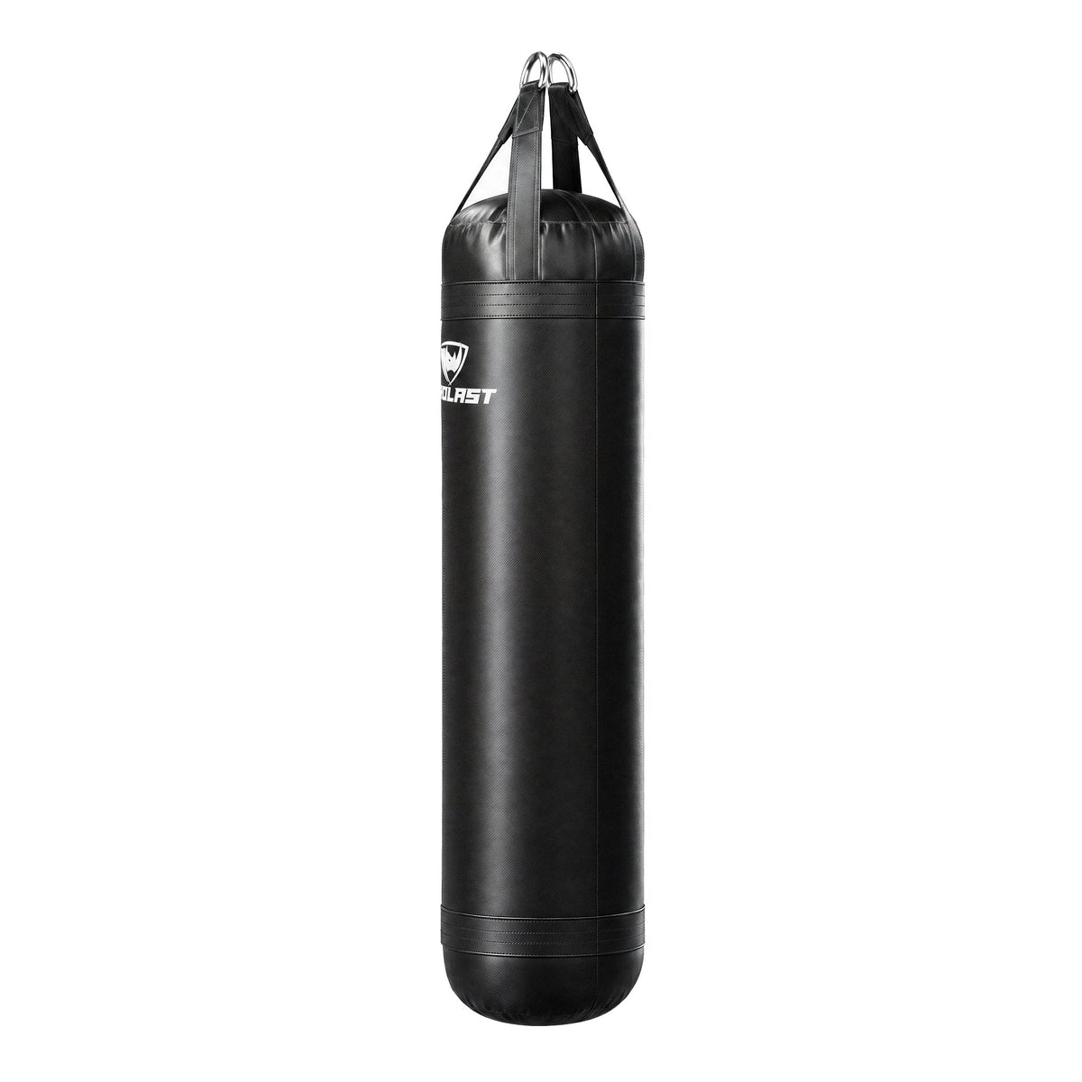 PROLAST 5 ft 100 lb stock heavy bag, black, side view