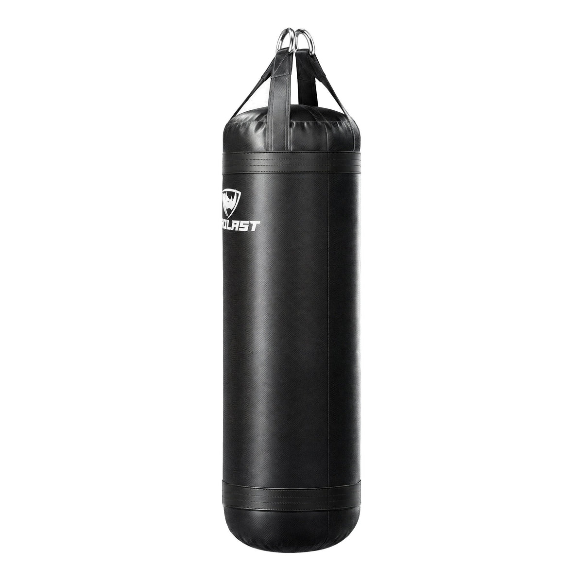 PROLAST 5 ft XL 200 lb stock heavy bag, black, side view