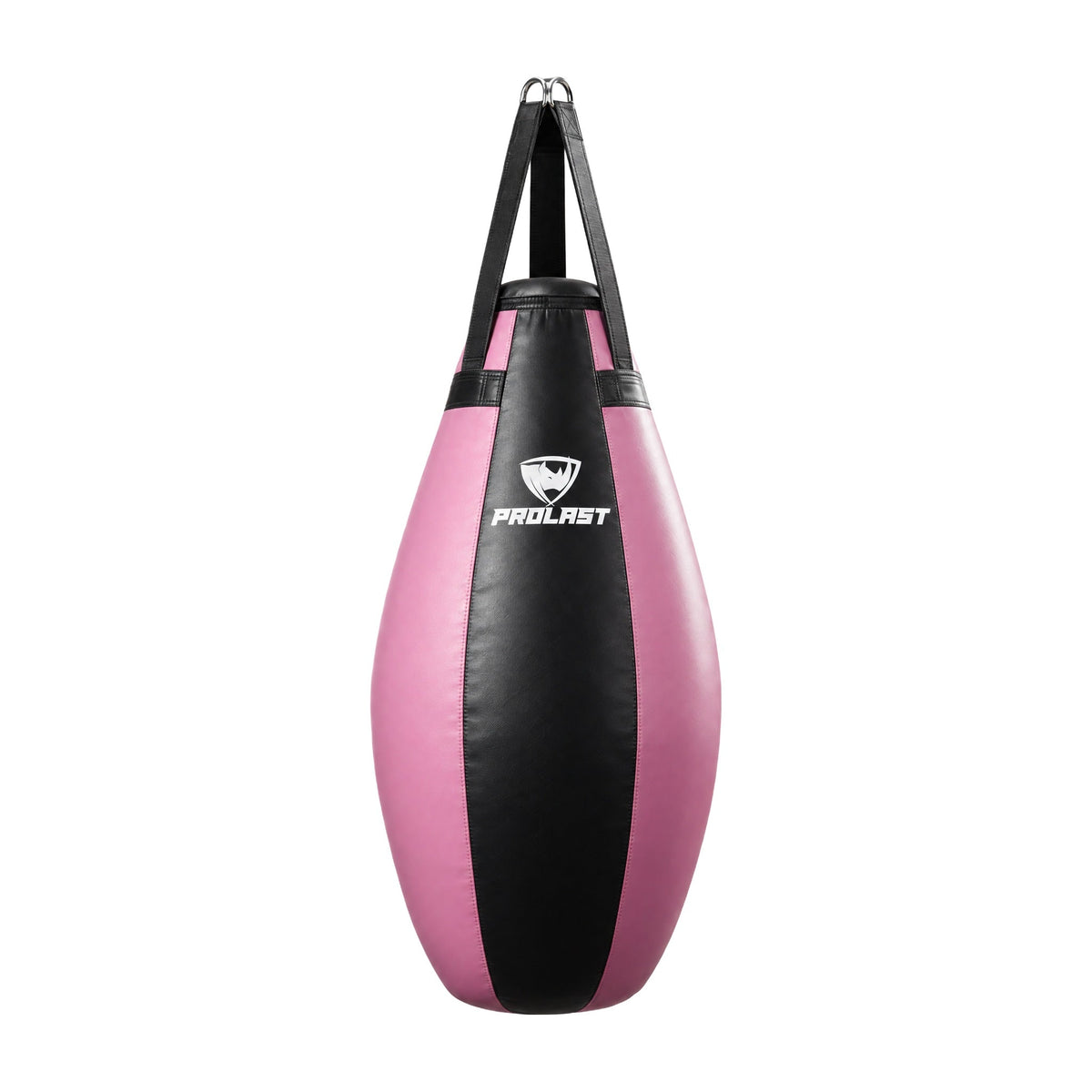 PROLAST black and pink teardrop heavy bag, front