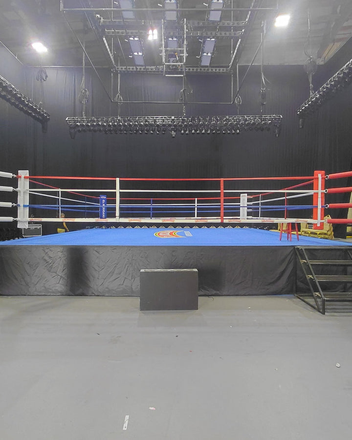 Boxing ring, studio